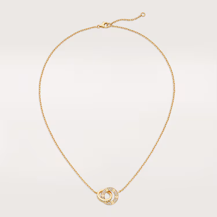 LOVE pendant paved LOVE pendant paved