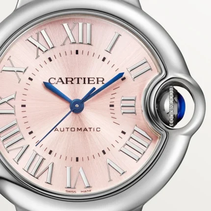 Ballon Bleu de Cartier watch Red Dial Zoom In