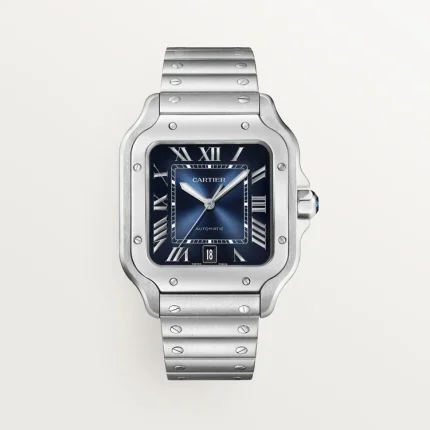 Santos de Cartier watch Blue Dial