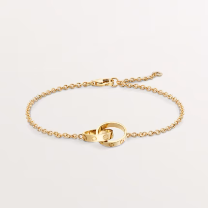 LOVE bracelet on chain